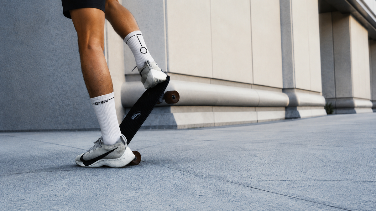 Gripz athletic grip socks for secure and stable movement